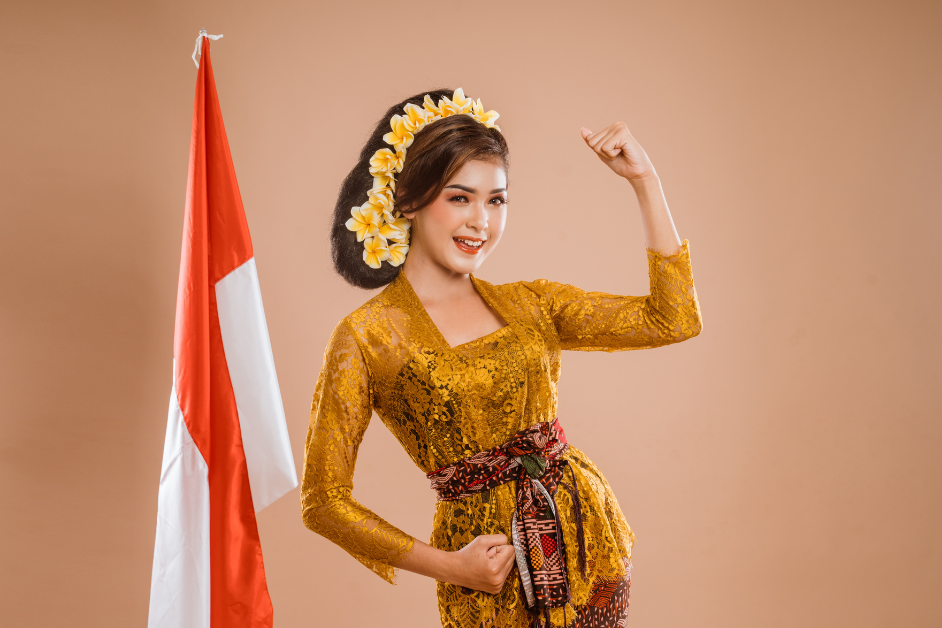 Kebaya kutu baru memiliki potongan yang lebih pas di tubuh, mengikuti garis lekuk tubuh wanita. Potongan yang ketat di bagian atas memberikan tampilan yang lebih elegan dan mempesona. Potongan yang menyatu di bagian bahu, dada, dan pinggang memberikan efek optik yang membuat postur tubuh terlihat lebih ramping dan proporsional.