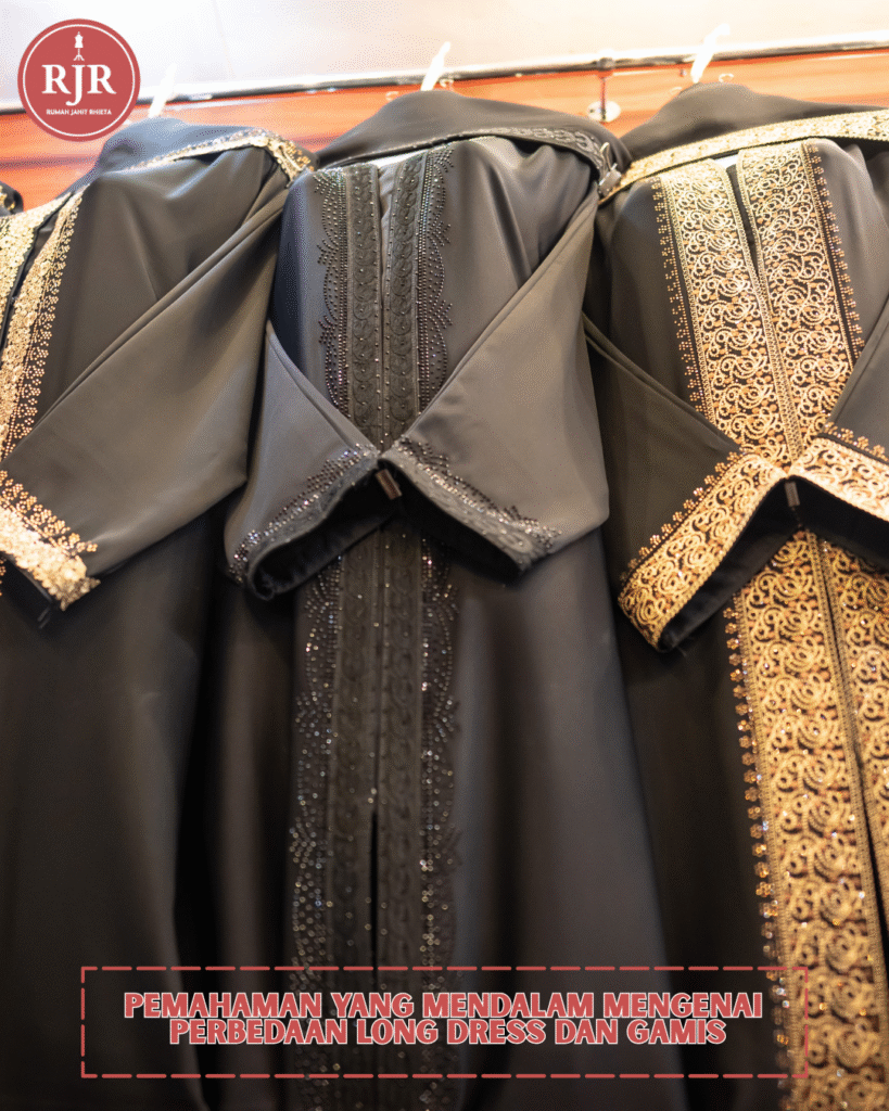 Ilustrasi Artikel Pemahaman yang Mendalam mengenai Perbedaan Long Dress dan Gamis | Rumah Jahit Rhieta