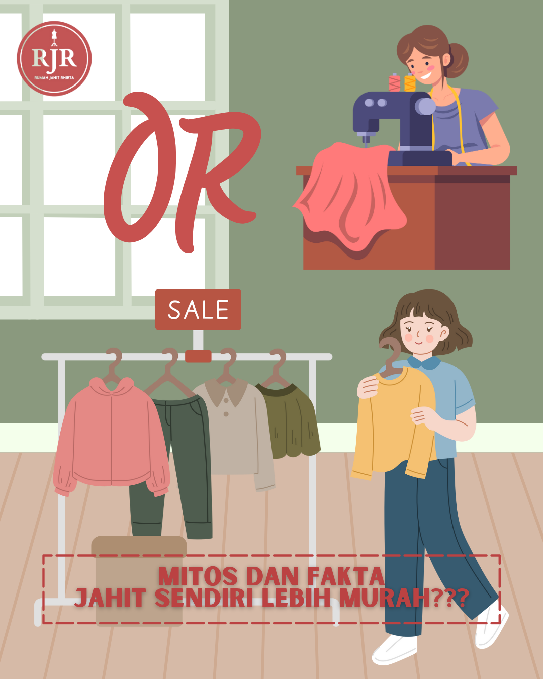 Mitos Jahit Sendiri Lebih Murah? Benarkah?