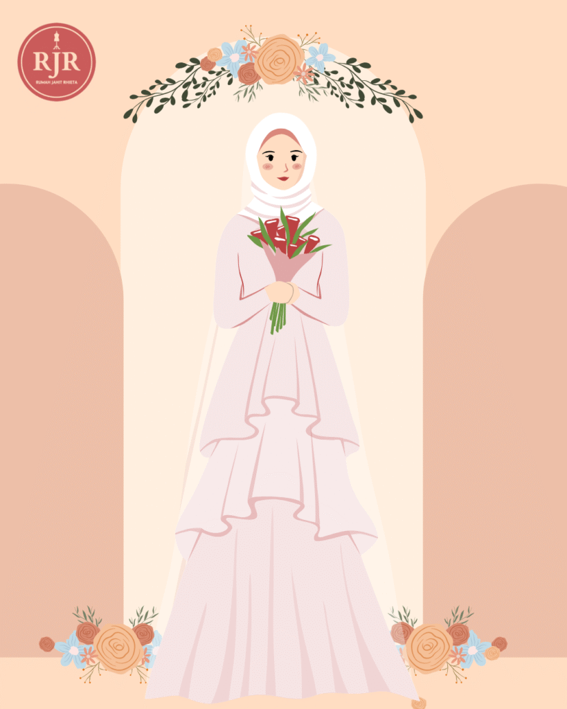 Ilustrasi 7 Pertanyaan sebelum Jahit Gaun Pengantin