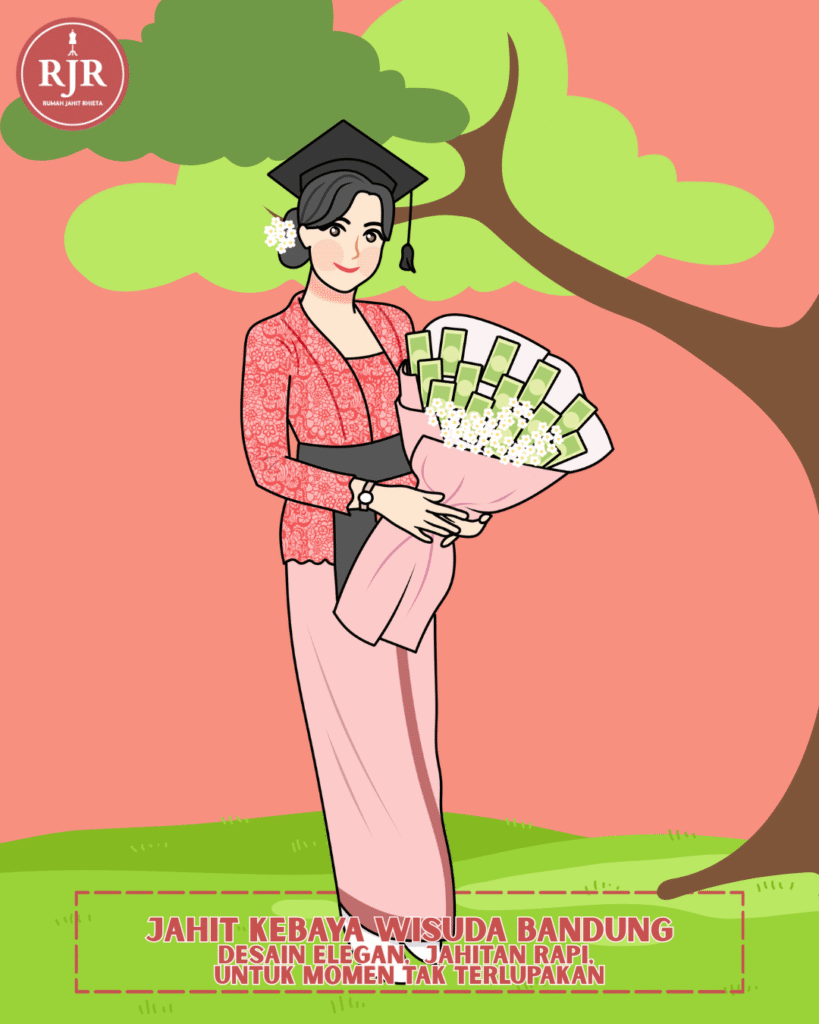 Jahit Kebaya Wisuda Bandung Desain Elegan dan Jahitan Rapi untuk momen tak terlupakan | Rumah Jahit Rhieta