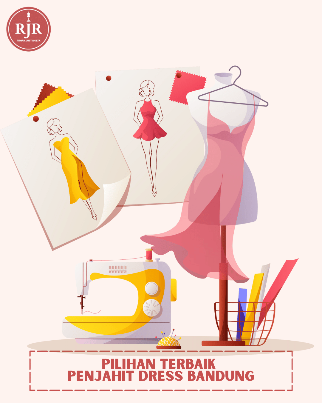 Pilihan Terbaik Penjahit Dress Bandung | Rumah Jahit Rhieta