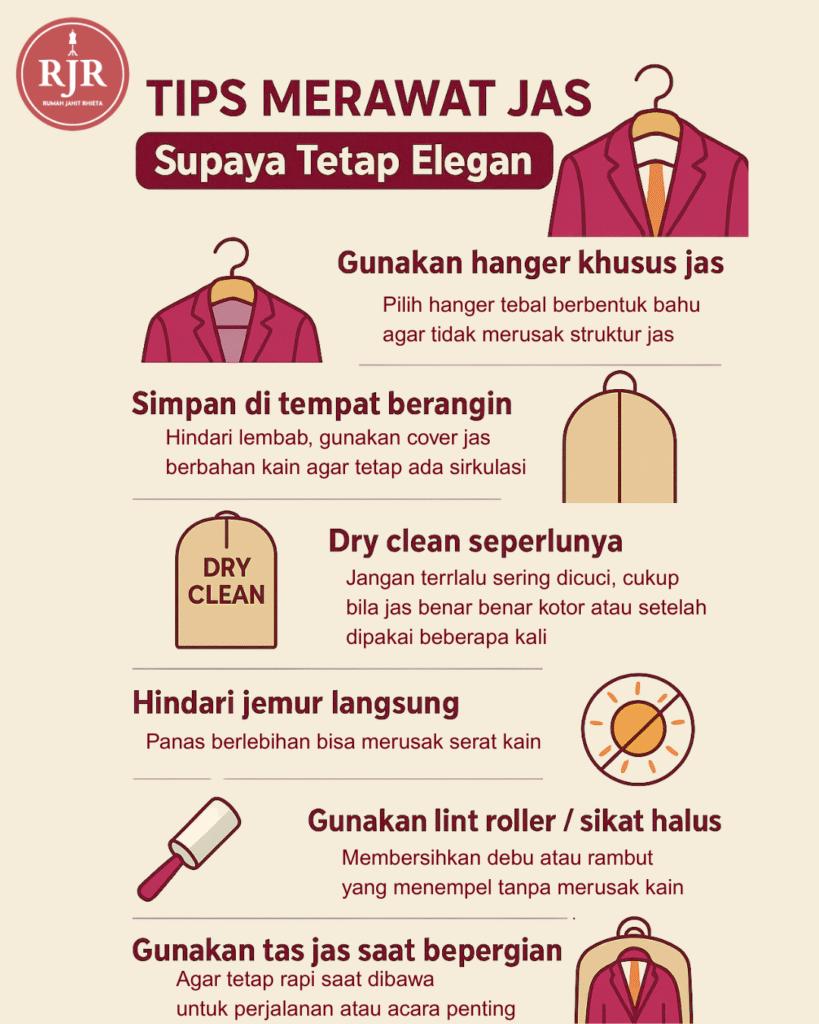 Tips Merawat Jas supaya Tetap Elegan