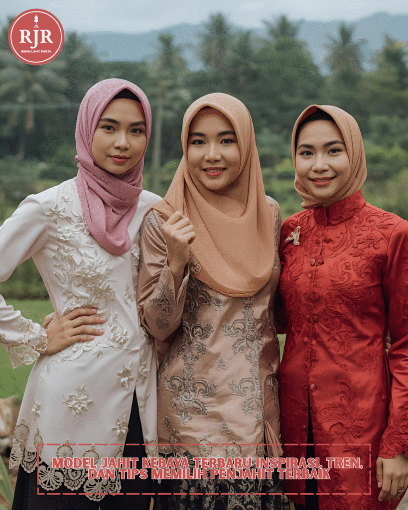 Ilustrasi Artikel Model Jahit Kebaya Terbaru Inspirasi, Tren, dan Tips Memilih Penjahit Terbaik | Rumah Jahit Rhieta