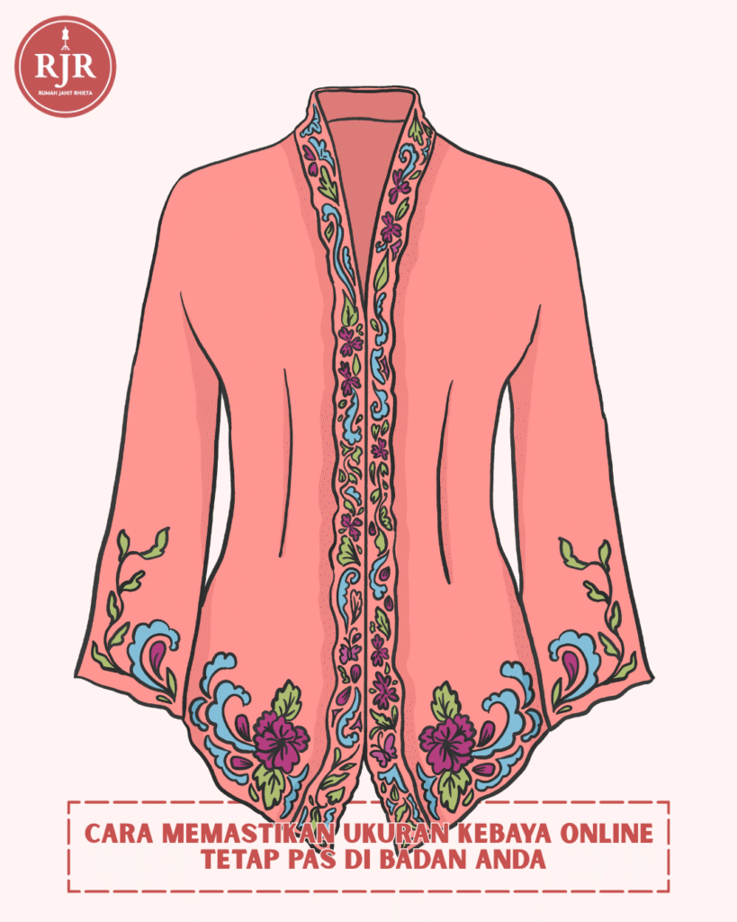 Ilustrasi artikel Cara Memastikan Ukuran Kebaya Online Tetap Pas di Badan Anda | Rumah Jahit Rhieta