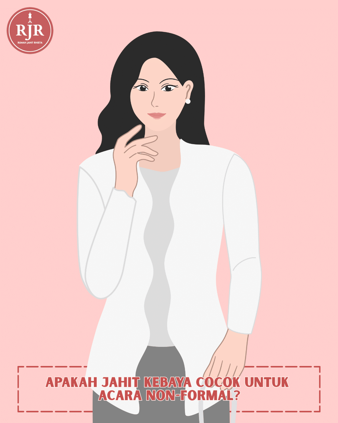 Ilustrasi artikel Apakah Jahit Kebaya Cocok untuk Acara Non-Formal? | Rumah Jahit Rhieta