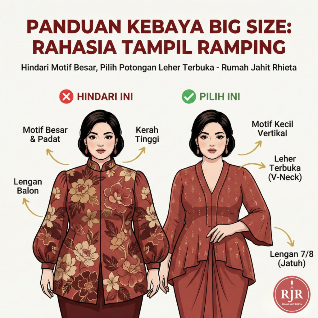 Panduan Kebaya BIG SIZE