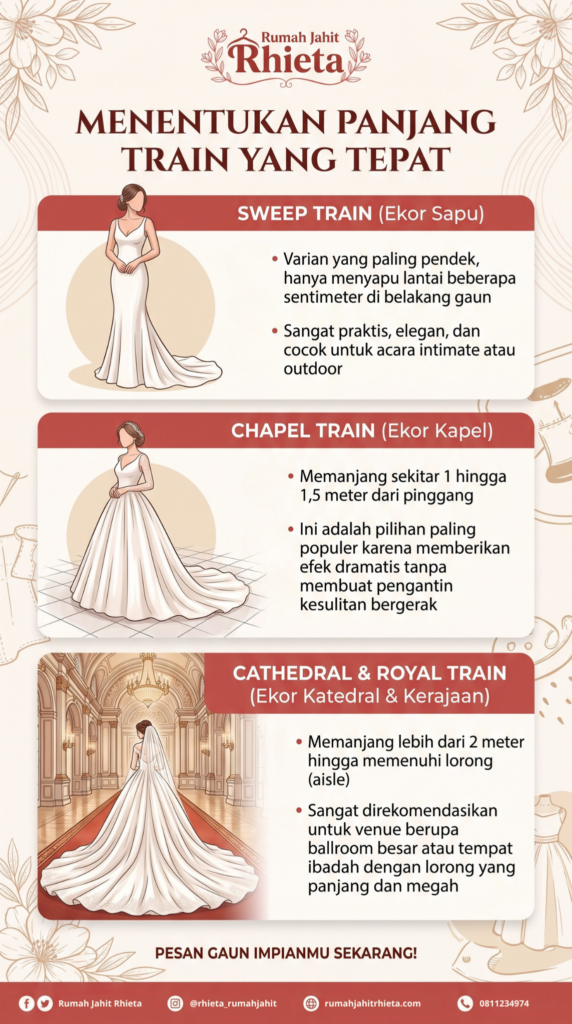 Infografis mengenai berbagai jenis train . Rumah Jahit Rhieta